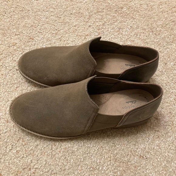 Clarks Cazmin Step Loafer, Low Boots, Booties, Suede, Brown Women’s, Size 9 - Picture 3 of 9